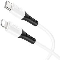 Дата кабель Hoco X82 Silicone Type-C to Lightning 20W (1m) White