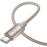 Дата кабель Hoco X117 Star USB to Type-C 3A (1m) Gold