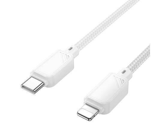 Дата кабель Hoco X113 Beneficio Type-C to Lightning (1m) White