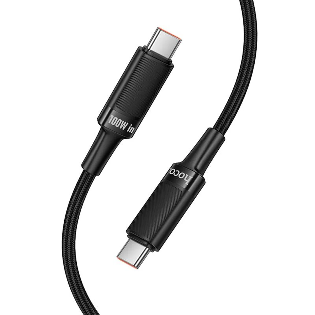 Дата кабель Hoco U153 Extreme Type-C to Type-C 100W (1.2m) Black
