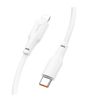 Дата кабель Hoco X93 Force Type-C to Lightning 20W (2m) White