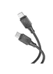Дата кабель Hoco X101 Assistant 60W Type-C to Type-C (1m) Black