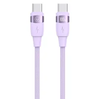 Дата кабель Usams US-SJ633 U85 Type-C to Type-C 100W (2m) Purple