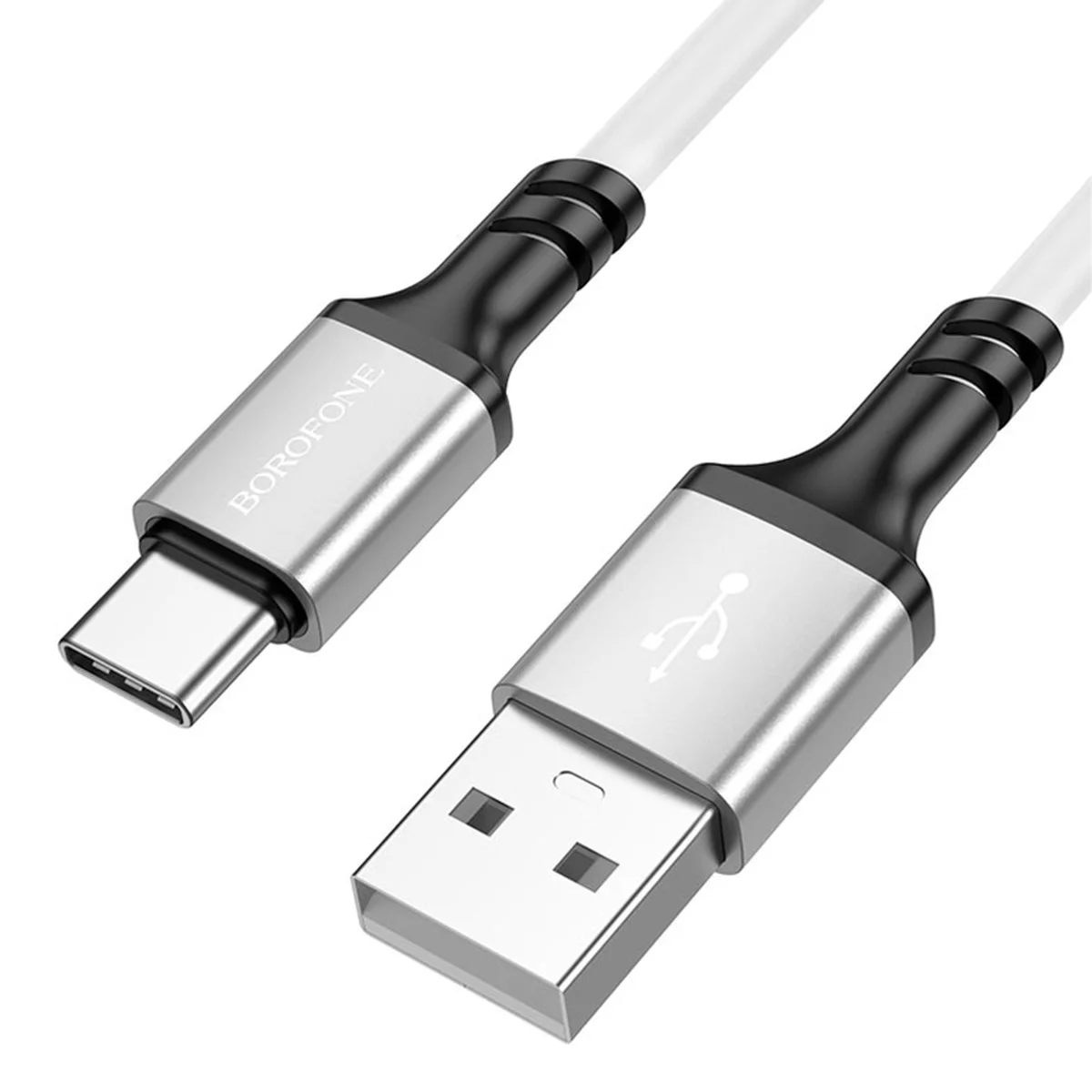Дата кабель Borofone BX83 Famous USB to Type-C 3A (1m) White