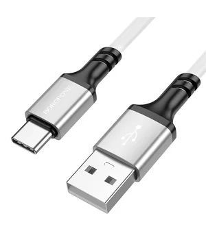 Дата кабель Borofone BX83 Famous USB to Type-C 3A (1m) White