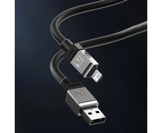 Дата кабель Baseus CoolPlay Series Type-C to Type-C 100W (1m) (CAKW00020) Black