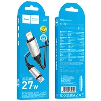 Дата кабель Hoco X117 Star Type-C to Lightning 27W (1m) Black