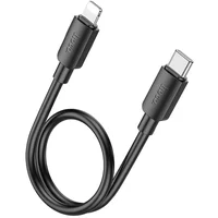 Дата кабель Hoco X96 Hyper Type-C to Lightning 20W (0.25m) Black