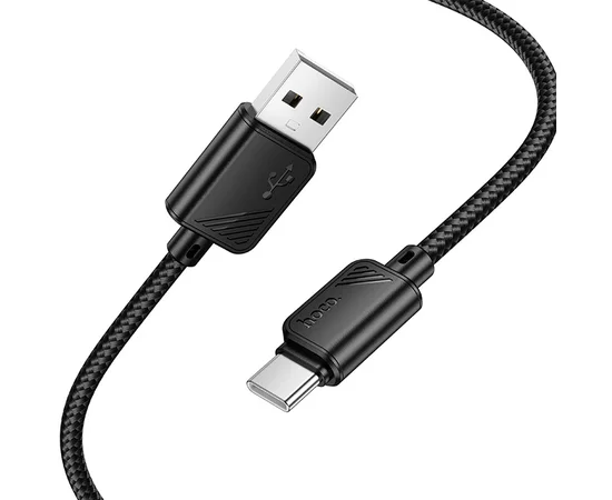Дата кабель Hoco X113 Beneficio USB to Type-C (1m) Black