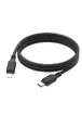 Дата кабель Hoco X90 Cool silicone Type-C to Lightning 20W (1m) Black