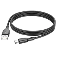 Дата кабель Borofone BX99 Method Silicone USB to Type-C (1m) Black