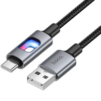 Дата кабель Hoco U144 New USB to Type-C 3A (1.2m) Black