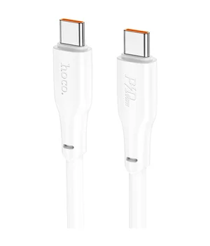 Дата кабель Hoco X93 Force Type-C to Type-C 60W (2m) White