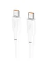 Дата кабель Hoco X93 Force Type-C to Type-C 60W (2m) White