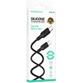Дата кабель Borofone BX113 Lenny Type-C to Type-C 60W (2m) Black