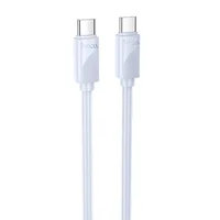 Дата кабель Hoco X114 Energy Type-C to Type-C 60W (1m) Blue