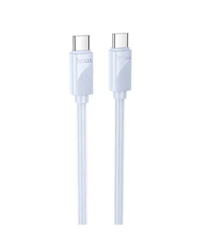 Дата кабель Hoco X114 Energy Type-C to Type-C 60W (1m) Blue