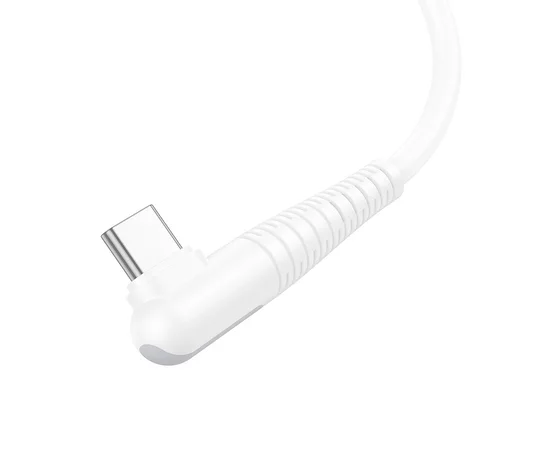 Дата кабель Borofone BX105 Corriente 60W Type-C to Type-C (1m) White