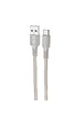 Дата кабель Borofone BX116 Certain USB to Type-C 3A (1m) Gray