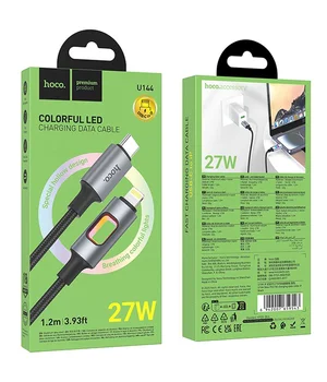 Дата кабель Hoco U144 New Type-C to Lightning 27W (1.2m) Black
