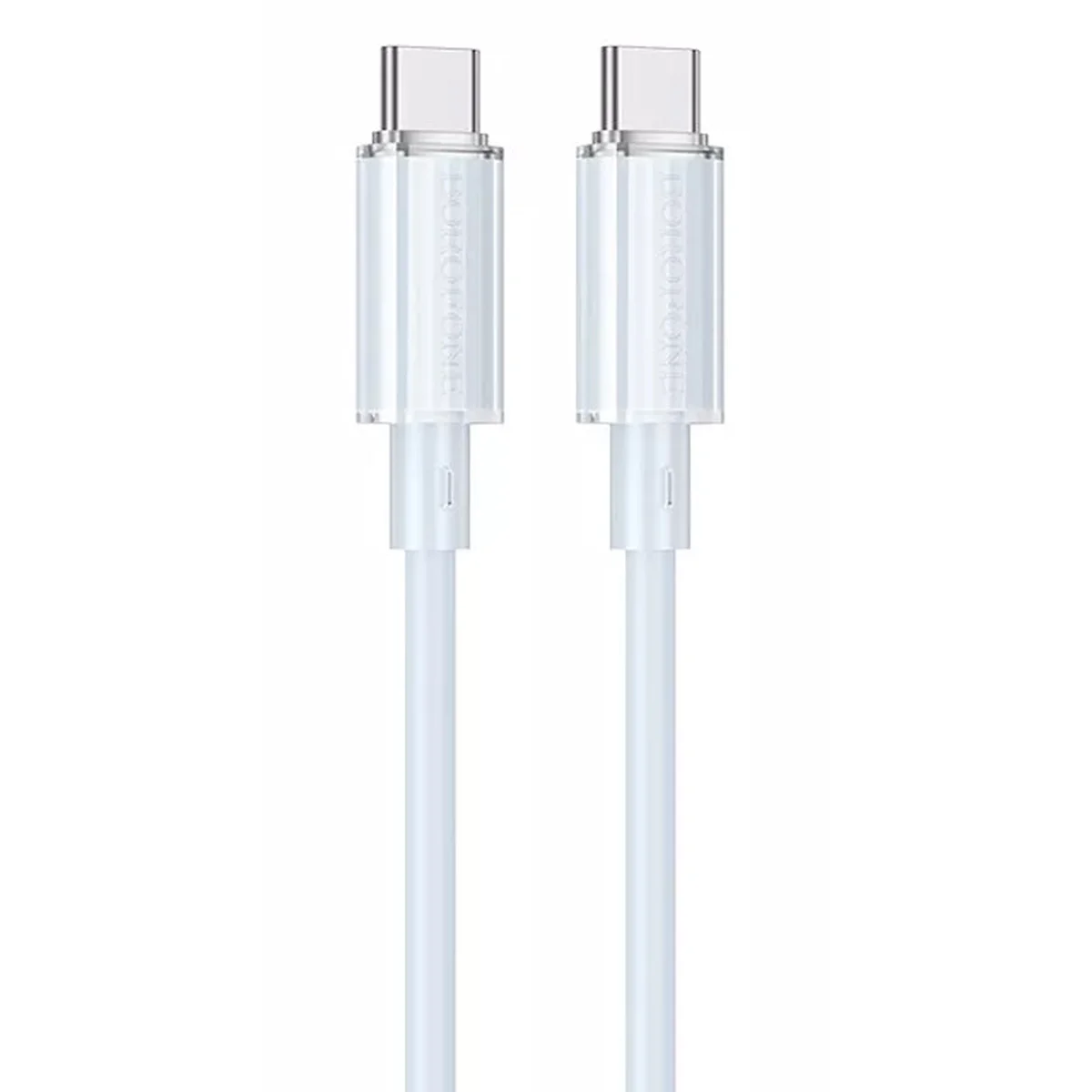 Дата кабель Borofone BX112 Lemon Type-C to Type-C 60W (1m) Blue