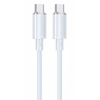 Дата кабель Borofone BX112 Lemon Type-C to Type-C 60W (1m) Blue