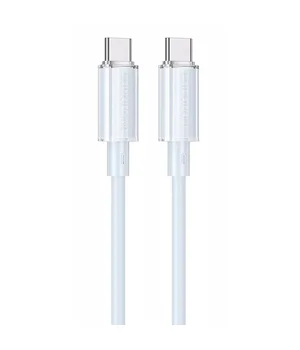 Дата кабель Borofone BX112 Lemon Type-C to Type-C 60W (1m) Blue