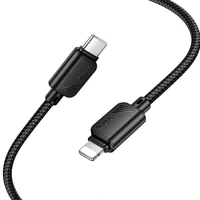 Дата кабель Hoco X113 Beneficio Type-C to Lightning (1m) Black