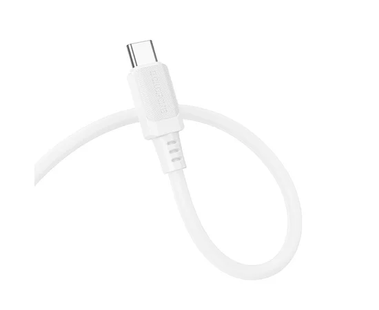Дата кабель Borofone BX115 Lotto USB to Type-C 3A (1m) White