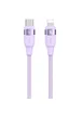 Дата кабель Usams US-SJ635 U85 Type-C to Lightning 30W (2m) Purple