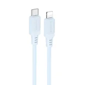 Дата кабель Borofone BX115 Lotto Type-C to Lightning 27W (1m) Blue