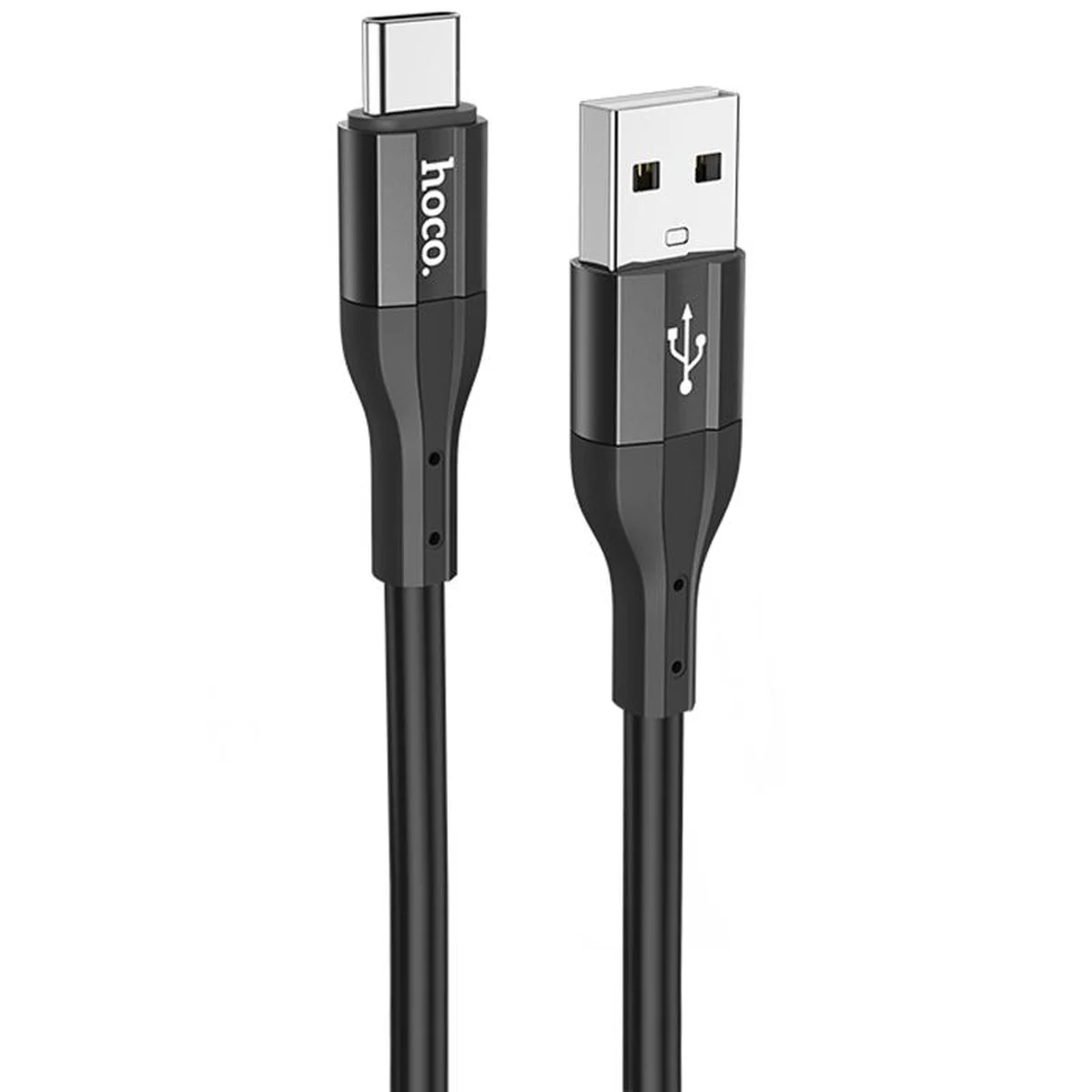 Дата кабель Hoco X72 Creator silicone USB to Type-C (1m) Black