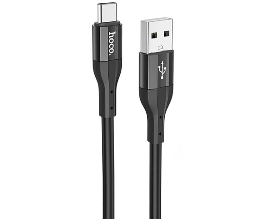 Дата кабель Hoco X72 Creator silicone USB to Type-C (1m) Black