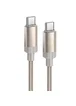 Дата кабель Hoco X117 Star Type-C to Type-C 60W (1m) Gold