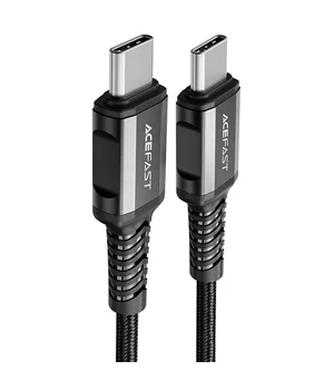 Дата кабель Acefast C1-03 Type-C to Type-C 60W (1.2m) Black