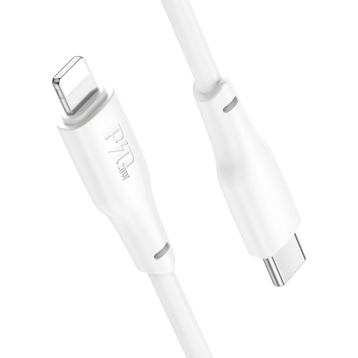 Дата кабель Hoco X93 Force Type-C to Lightning 20W (2m) White