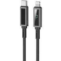 Дата кабель WIWU C080 Warriors Type-C to Lightning 27W (1m) Black