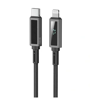 Дата кабель WIWU C080 Warriors Type-C to Lightning 27W (1m) Black
