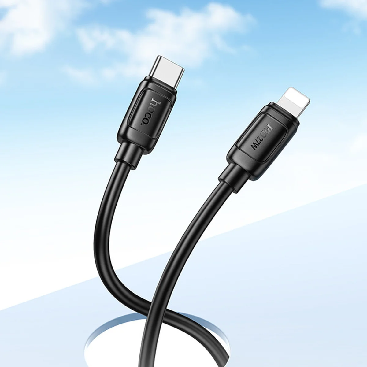 Дата кабель Hoco X115 Surpass Type-C to Lightning 27W (1m) Black