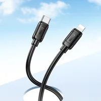 Дата кабель Hoco X115 Surpass Type-C to Lightning 27W (1m) Black