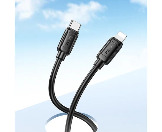 Дата кабель Hoco X115 Surpass Type-C to Lightning 27W (1m) Black