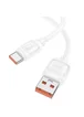 Дата кабель Hoco X115 Surpass USB to Type-C 100W (1m) White