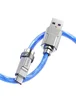 Дата кабель Hoco U113 Solid 100W USB to Type-C (1m) Blue