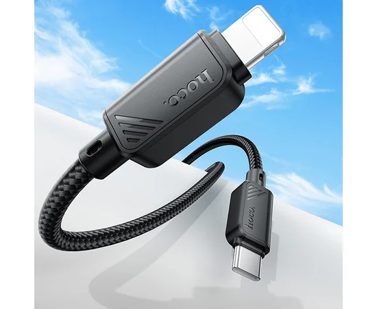 Дата кабель Hoco X113 Beneficio Type-C to Lightning (1m) Black