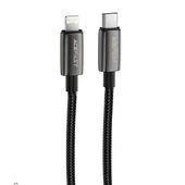 Дата кабель Acefast C23-01 Type-C to Lightning 30W (1.2m) Black