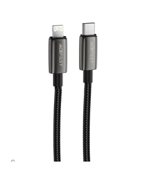 Дата кабель Acefast C23-01 Type-C to Lightning 30W (1.2m) Black