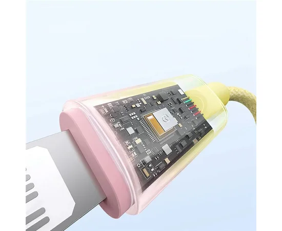 Дата кабель Baseus Discolor Series Fast Charging Type-C to Lightning 20W (1m) (P10374901) Custard Yellow
