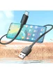 Дата кабель Hoco X96 Hyper USB to Type-C 100W (0.25m) Black