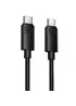 Дата кабель Borofone BX123 Leya Type-C to Type-C 60W (1m) Black