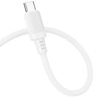 Дата кабель Borofone BX115 Lotto Type-C to Type-C 60W (1m) White